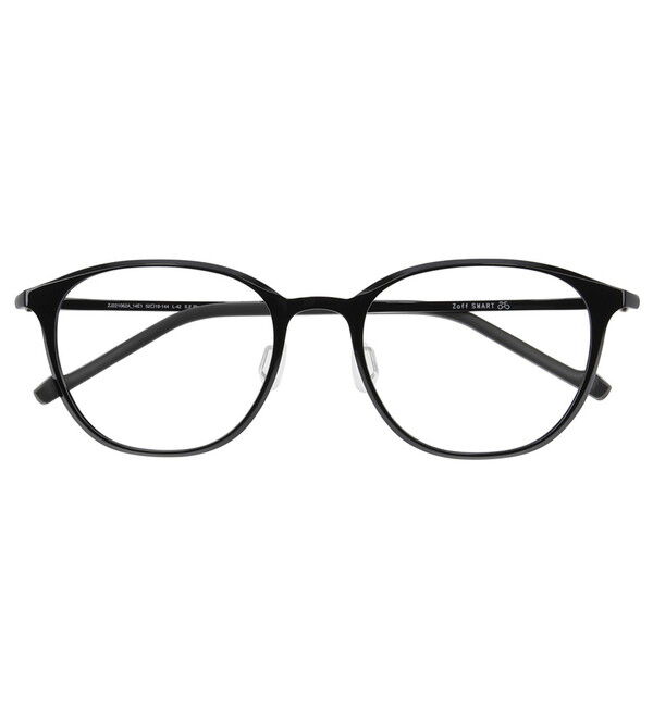  「ボストン型 メガネ｜軽くて壊れにくい Zoff SMART Skinny|レンズ交換券付| 伊達メガネ 眼鏡 」|メガネ|