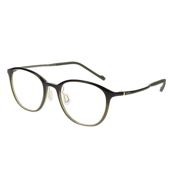  「ボストン型 メガネ｜軽くて壊れにくい Zoff SMART Skinny|レンズ交換券付| 伊達メガネ 眼鏡 」|メガネ|グリーン