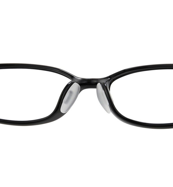  「スクエア型  軽量 メガネ｜黒縁 おうち時間を快適に過ごす ズレ落ち防止 レンズ交換券付き」|メガネ|