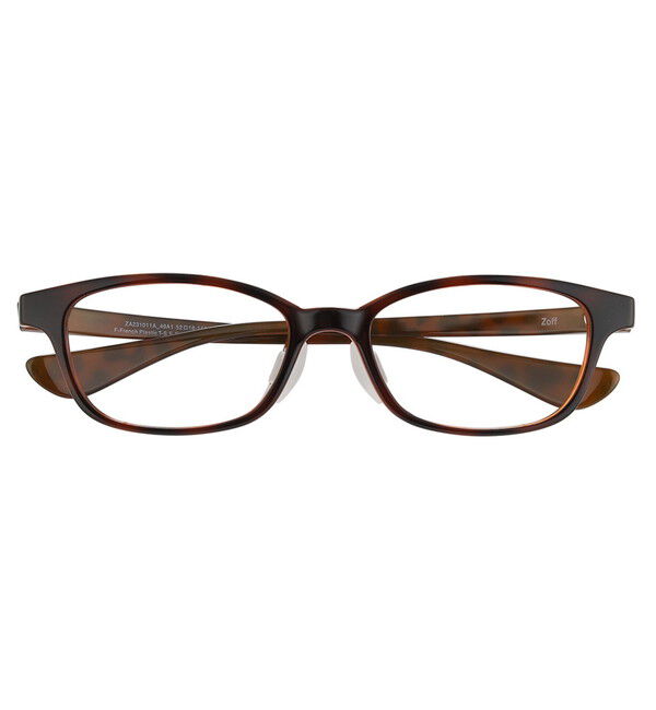  「スクエア型 軽量 メガネ｜黒縁 おうち時間を快適に過ごす ズレ落ち防止 レンズ交換券付き」|メガネ|