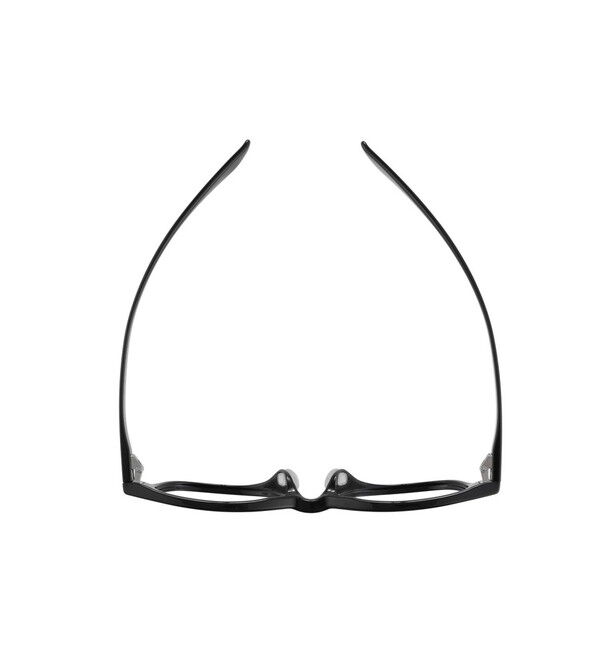  「スクエア型 軽量 メガネ｜黒縁 おうち時間を快適に過ごす ズレ落ち防止 レンズ交換券付き」|メガネ|