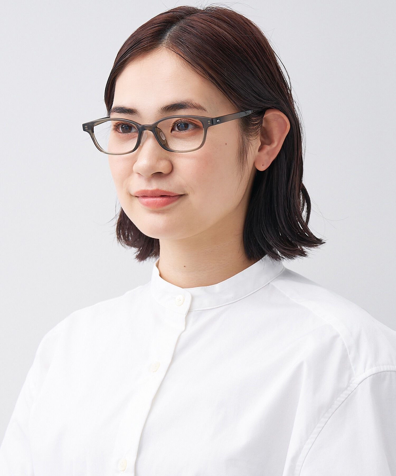  「スクエア型 軽量 メガネ｜黒縁 おうち時間を快適に過ごす ズレ落ち防止 レンズ交換券付き」|メガネ|