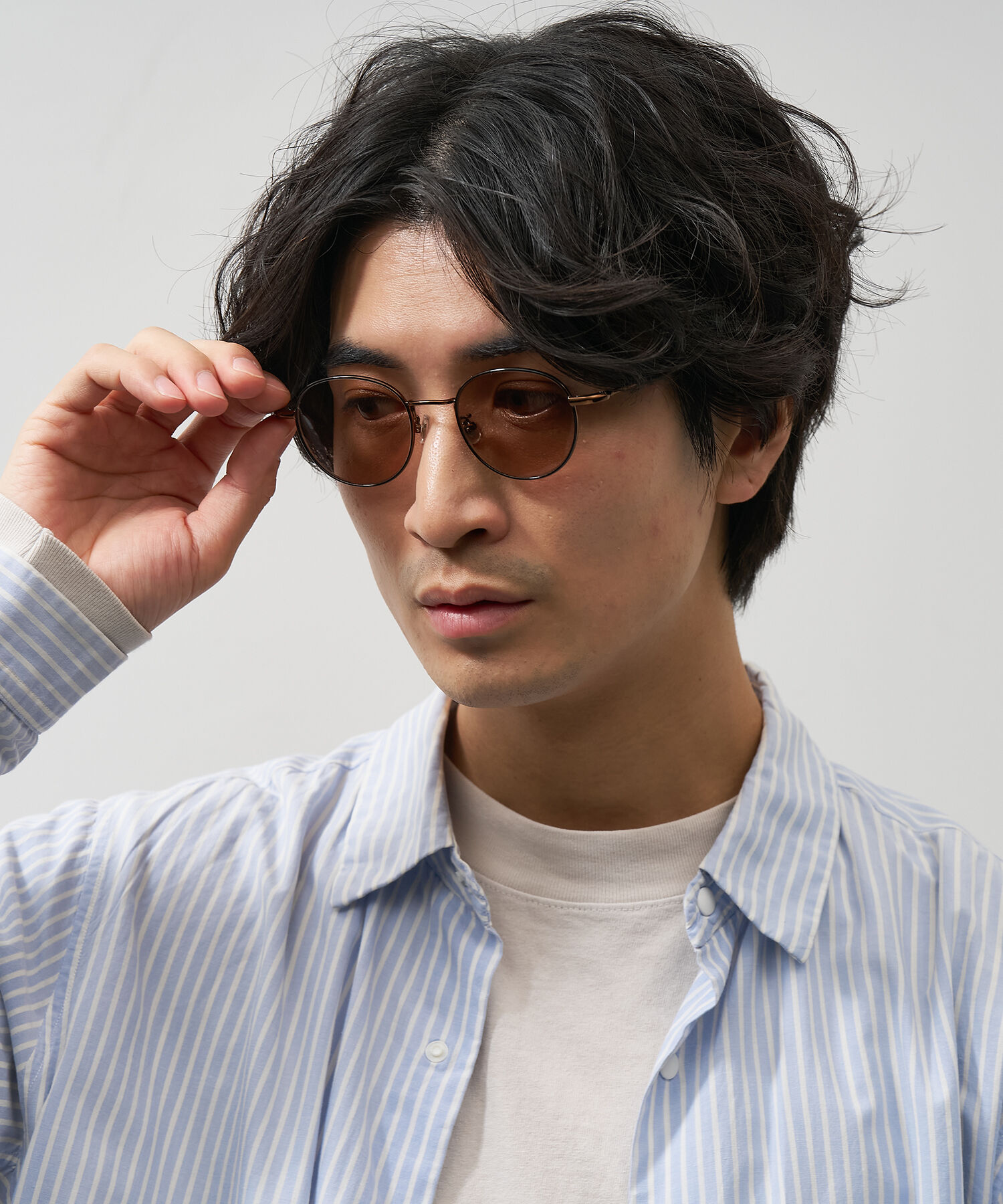  「Zoff | JOURNAL STANDARD relume ボストン型 サングラス UVカット 紫外線カット ジャーナルスタンダード」|サングラス|