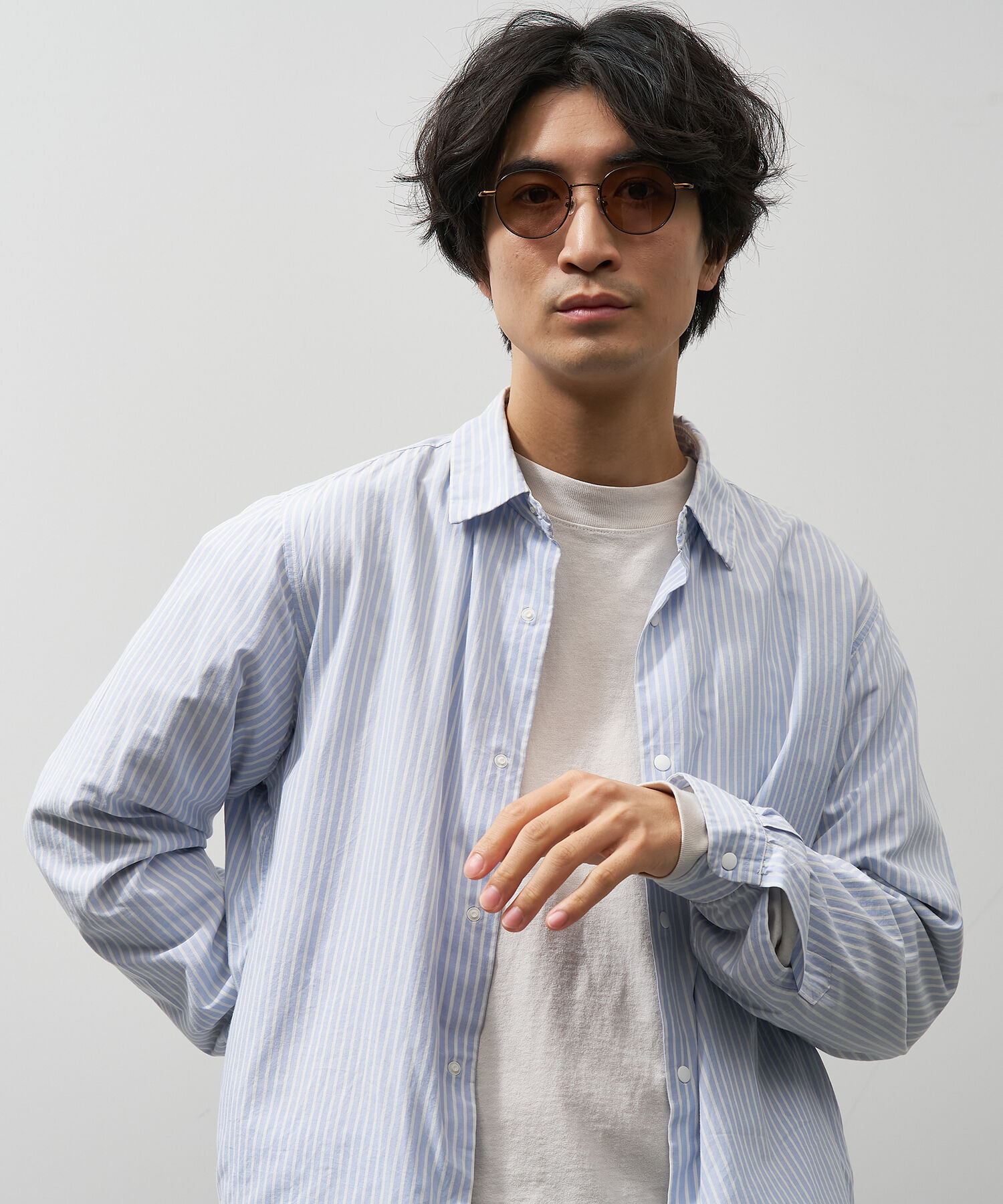  「Zoff | JOURNAL STANDARD relume ボストン型 サングラス UVカット 紫外線カット ジャーナルスタンダード」|サングラス|