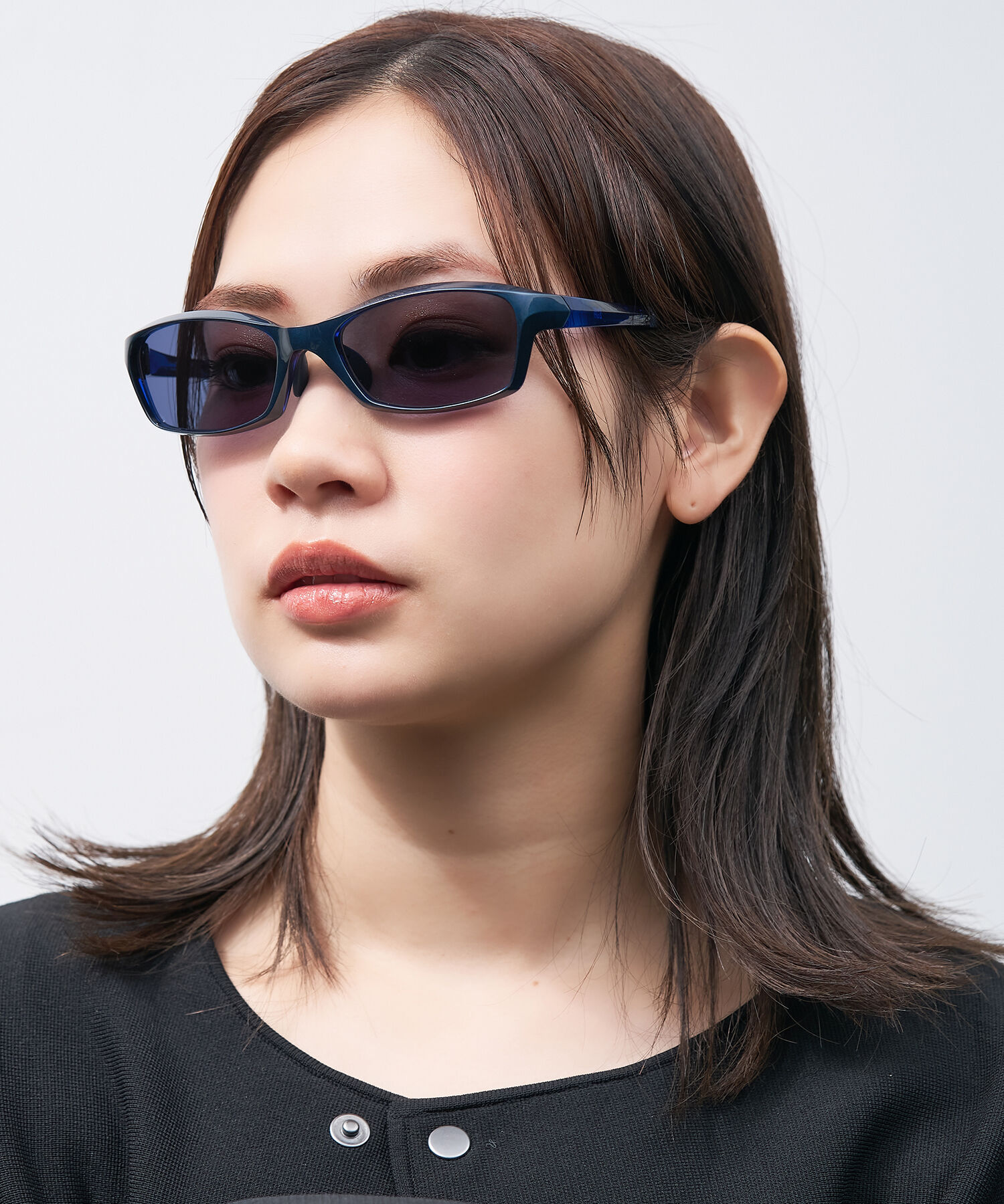  「【WEB限定】スクエア型 サングラス｜軽量｜Zoff」|サングラス|