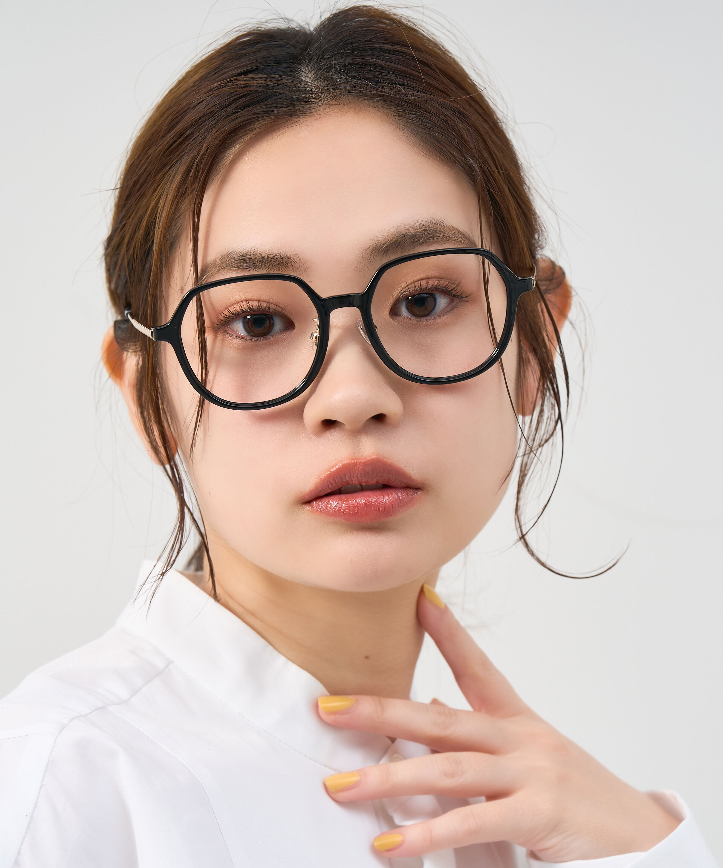  「ボストン型 メガネ｜メタルが高級感漂わすボストンフレーム 伊達メガネ 度付きメガネ レンズ交換券付き」|メガネ|