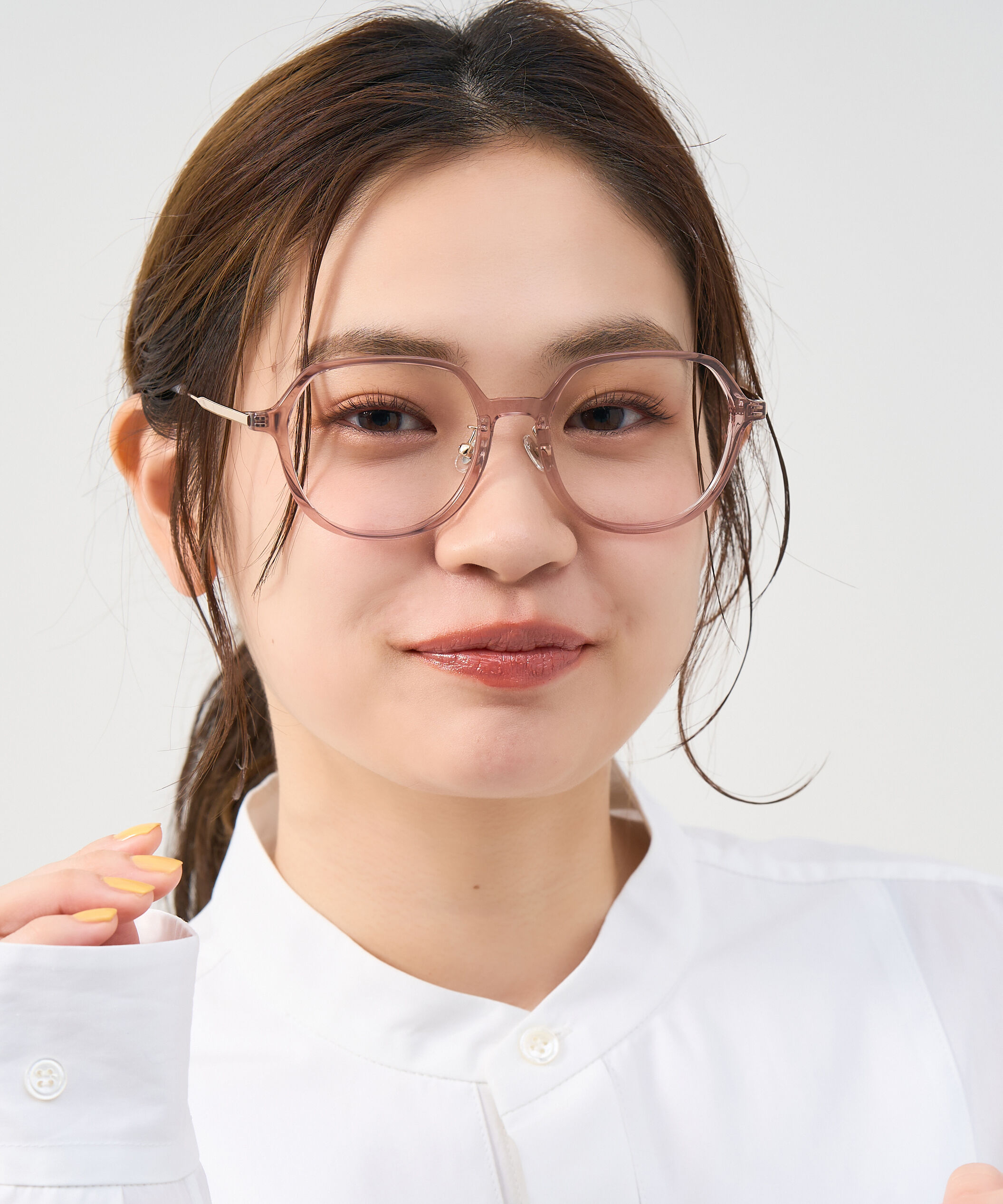  「ボストン型 メガネ｜メタルが高級感漂わすボストンフレーム 伊達メガネ 度付きメガネ レンズ交換券付き」|メガネ|