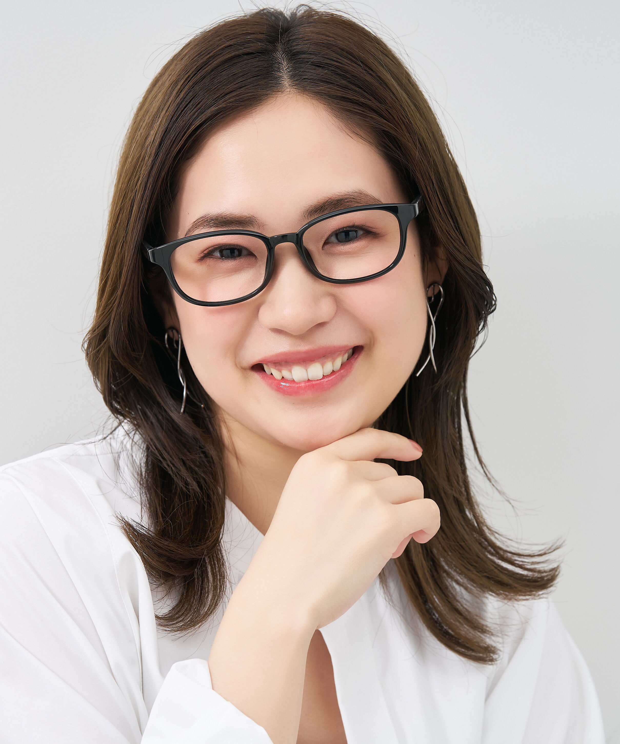  「【アウトレット価格】ウェリントン型 メガネ｜黒縁 クリア ストライプ レンズ交換券付き」|メガネ|