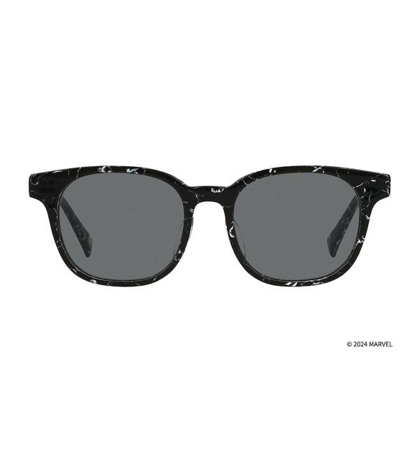  「【WEB限定】MARVEL COLLECTION 2024 ヴェノム ウェリントン型 サングラス スパイダーマン」|サングラス|