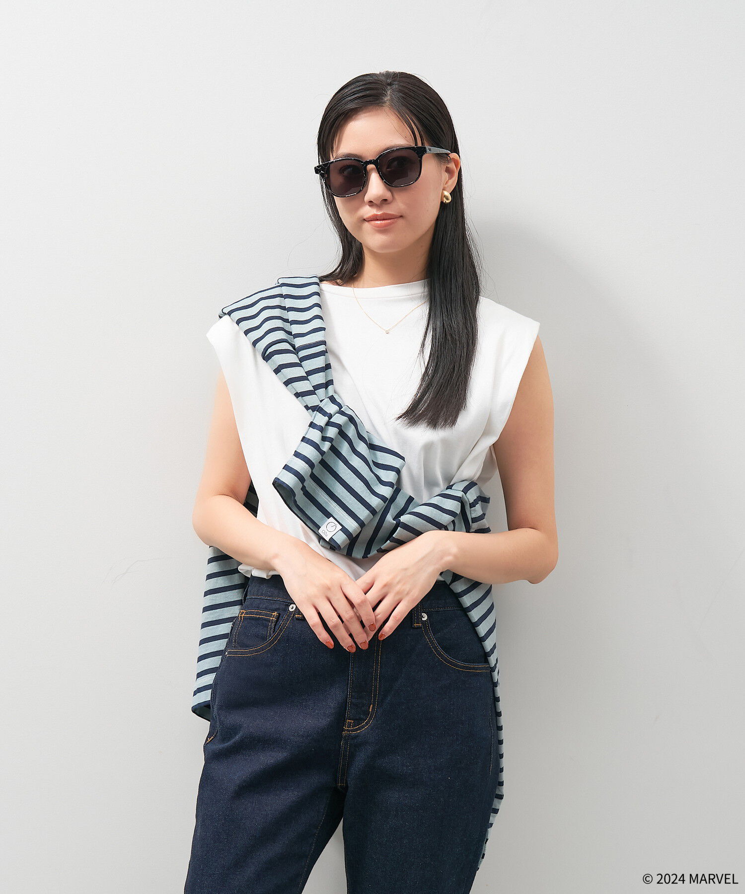  「【WEB限定】MARVEL COLLECTION 2024 ヴェノム ウェリントン型 サングラス スパイダーマン」|サングラス|