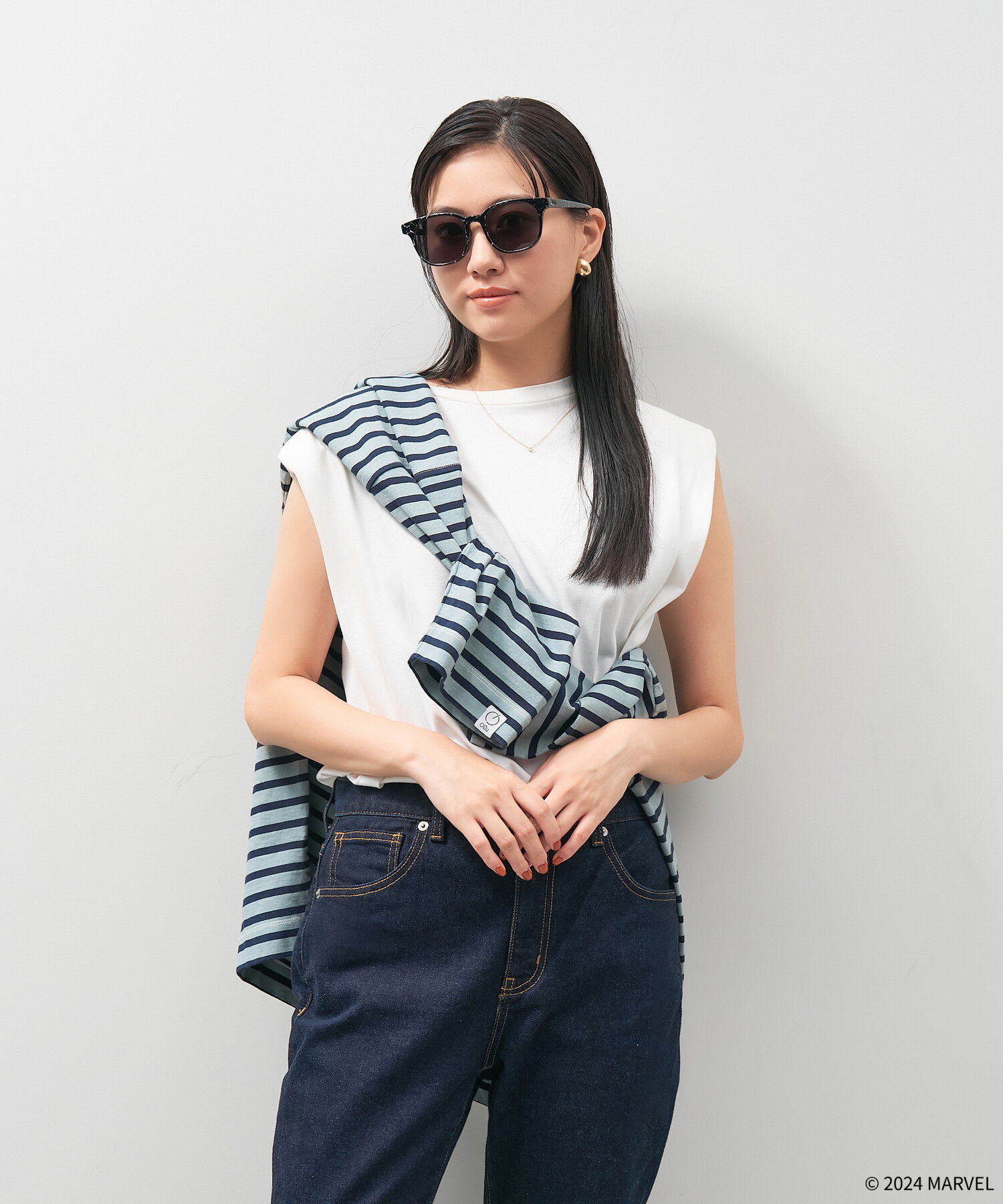  「【WEB限定】MARVEL COLLECTION 2024 ヴェノム ウェリントン型 サングラス スパイダーマン」|サングラス|