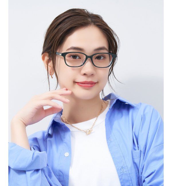  「スクエア型 メガネ きちんと感と上質感あふれるフレーム ｜Zoff｜BASIC STYLE   レンズ交換券付」|メガネ|