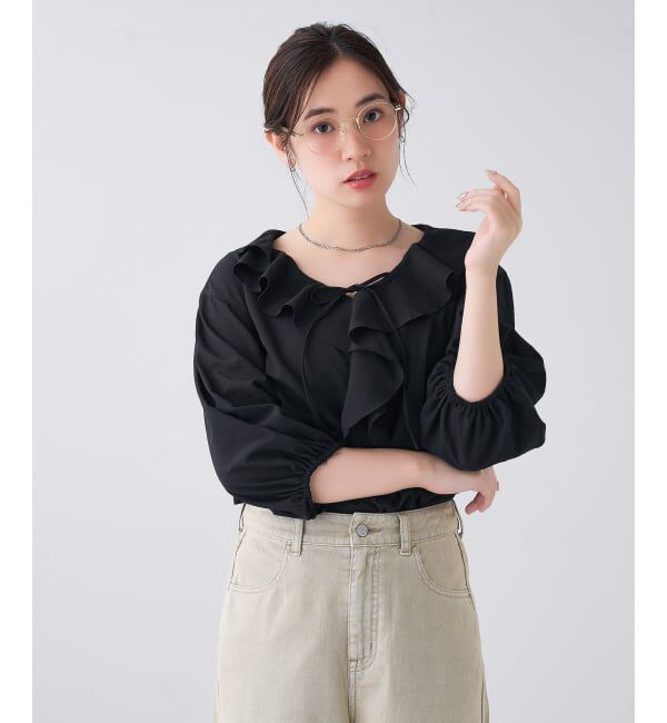  「ボストン型 メガネ | 中顔面短縮みえメガネ ラバーテンプル 伊達メガネ Zoff｜FASHION レンズ交換券付」|メガネ|