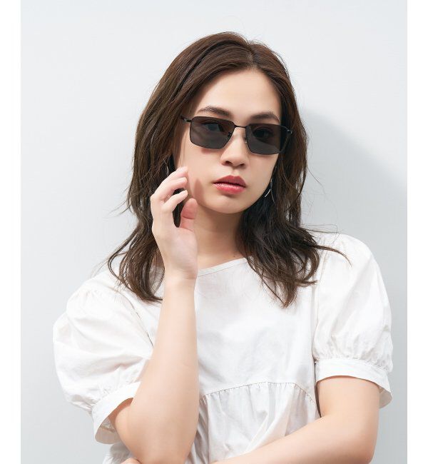  「ウェリントン型 サングラス│メタルフレーム｜偏光機能搭載 │紫外線対策 アウトドア」|サングラス|