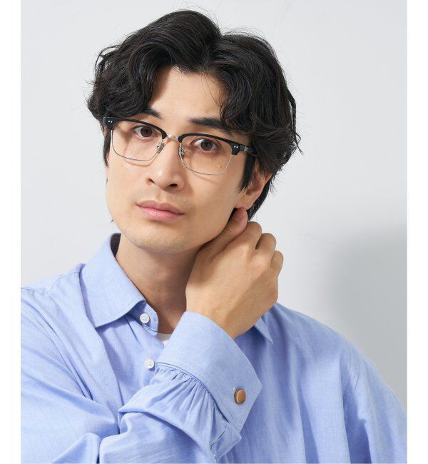  「Zoff|UNITED ARROWS|ウェリントン型 メガネ｜ユナイテッドアローズ  ビジネス レンズ交換券付」|メガネ|