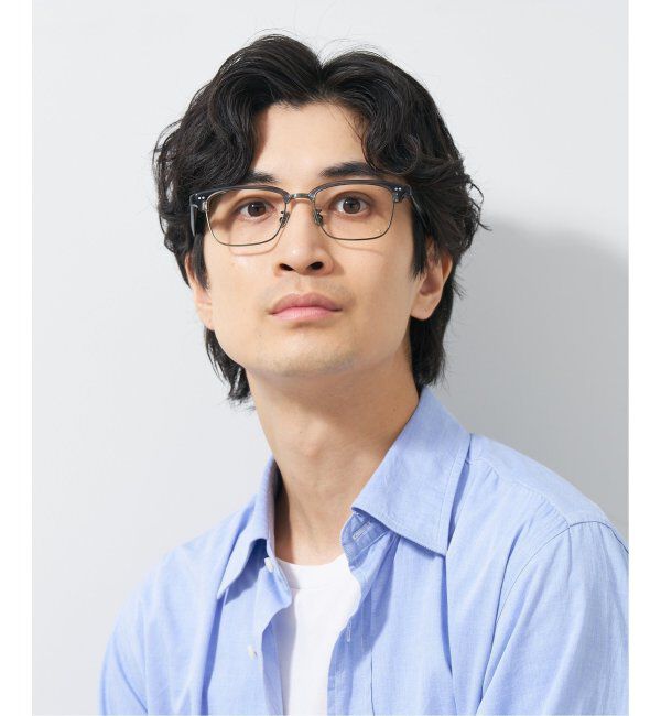  「Zoff|UNITED ARROWS|ウェリントン型 メガネ｜ユナイテッドアローズ  ビジネス レンズ交換券付」|メガネ|