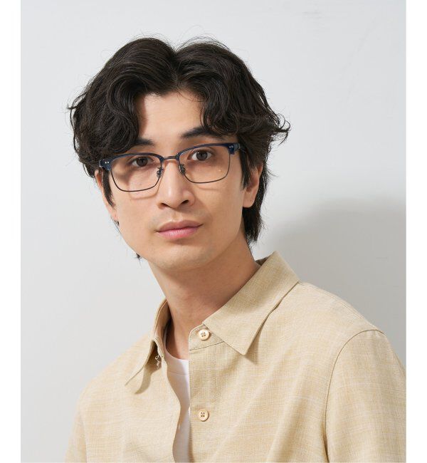  「Zoff|UNITED ARROWS|ウェリントン型 メガネ｜ユナイテッドアローズ  ビジネス レンズ交換券付」|メガネ|