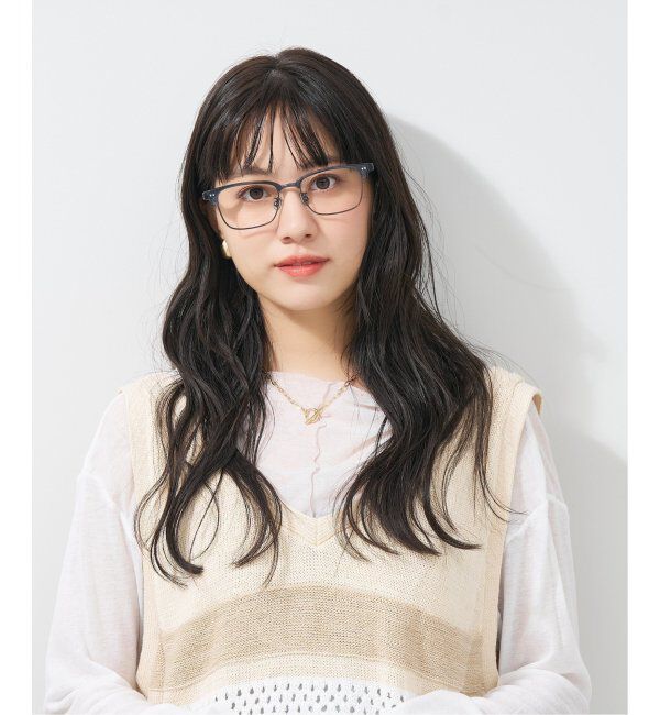  「Zoff|UNITED ARROWS|ウェリントン型 メガネ｜ユナイテッドアローズ  ビジネス レンズ交換券付」|メガネ|