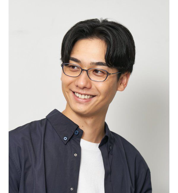  「スクエア型 軽量 メガネ ほどよい角張りシェイプでスッキリした印象/SMART SKINNY  レンズ交換券付」|メガネ|