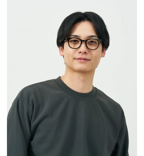  「Zoff｜メガネ｜黒縁 太縁フレーム 伊達・度付き｜FASHION VINTAGE レンズ交換券付」|メガネ|