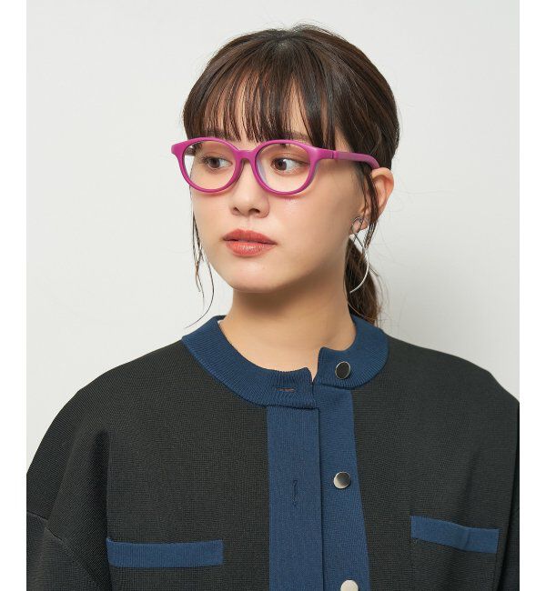  「Zoff｜GALILEO メガネ 柔軟性抜群 金属フリー Sサイズ ユニセックス レンズ交換券付」|メガネ|