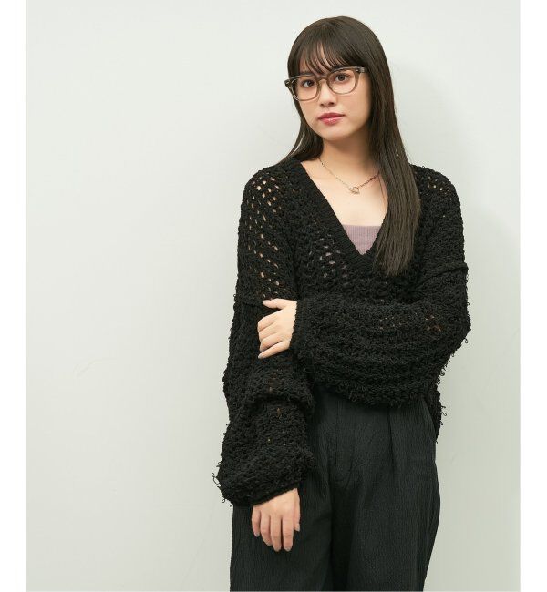  「Zoff｜emiri ウェリントン型 メガネ |辺見えみり 軽量 黒縁フレーム レンズ交換券付」|メガネ|