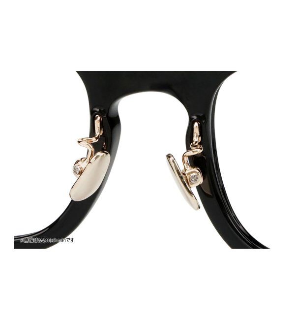  「Zoff｜emiri ウェリントン型 メガネ |辺見えみり 軽量 黒縁フレーム レンズ交換券付」|メガネ|