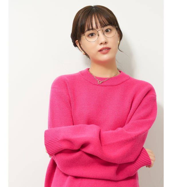  「ボストン型 メガネ｜中顔面短縮みえメガネ メタルフレーム 伊達 Zoff｜FASHION METAL レンズ交換券付」|メガネ|