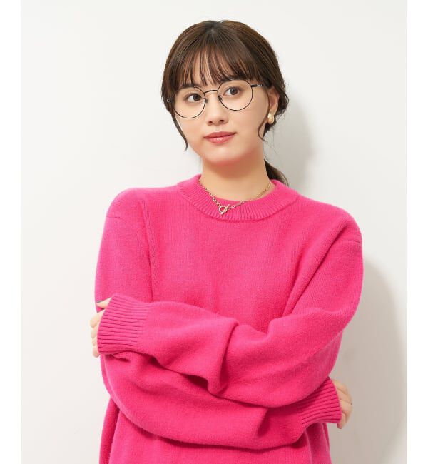  「[中顔面短縮みえメガネ]Zoff｜メガネ｜メタルフレーム 伊達・度付き｜FASHION METAL レンズ交換券付」|メガネ|