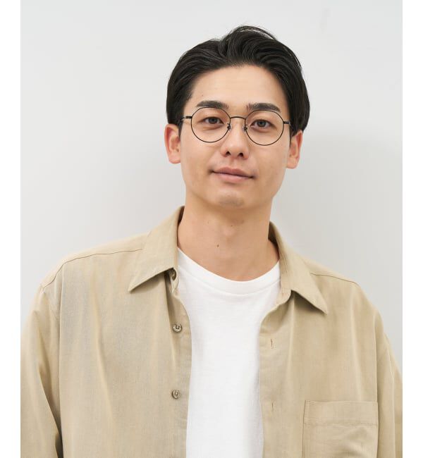  「[中顔面短縮みえメガネ]Zoff｜メガネ｜メタルフレーム 伊達・度付き｜FASHION METAL レンズ交換券付」|メガネ|