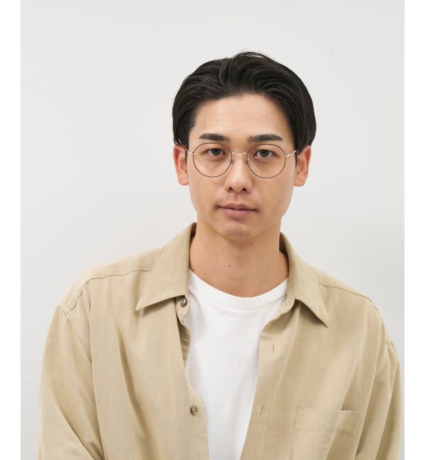  「[中顔面短縮みえメガネ]Zoff｜メガネ｜メタルフレーム 伊達・度付き｜FASHION METAL レンズ交換券付」|メガネ|