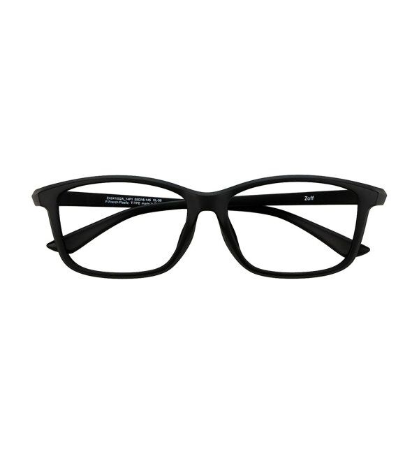  「Zoff｜スポーツ メガネ｜ずれ落ち防止 軽量｜伊達・度付き｜ レンズ交換券付」|メガネ|ブラック系その他
