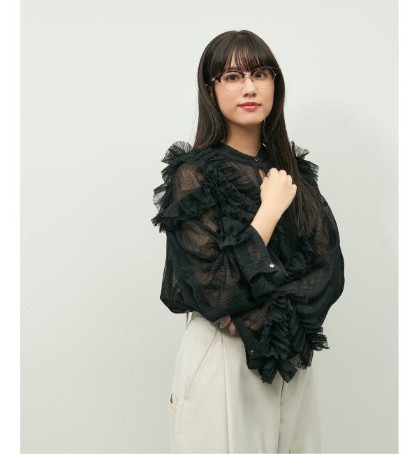  「Zoff｜Knuth Marf ボストン型 メガネ   伊達・度付きメガネ ユニセックス サーモント型   レンズ交換券付」|メガネ|