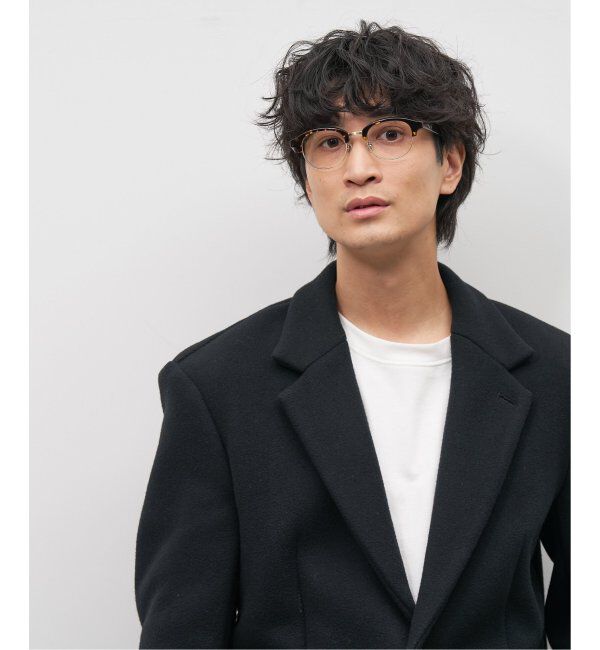  「Zoff｜Knuth Marf ボストン型 メガネ   伊達・度付きメガネ ユニセックス サーモント型   レンズ交換券付」|メガネ|