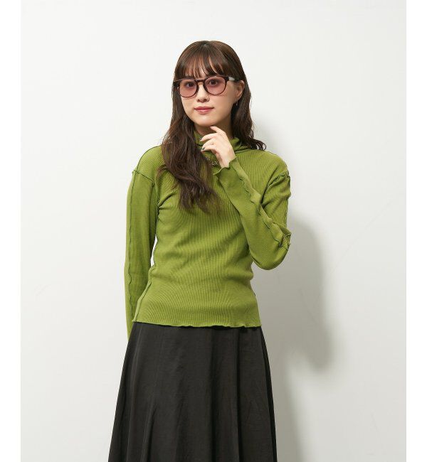  「Zoff｜サングラス｜カラーレンズ 紫外線対策 UVカット｜TREND SUNGLASSES」|サングラス|薄ブラウン2