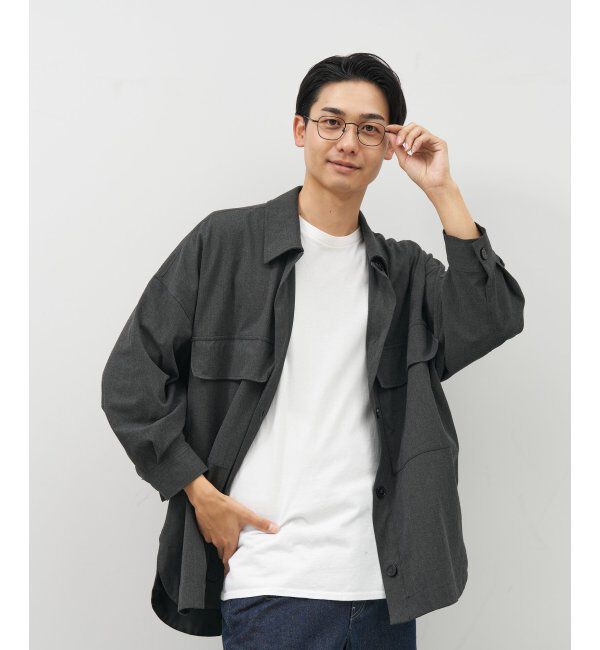  「Zoff｜四角 メガネ｜メタルフレーム 伊達・度付き｜FASHION AUTUMN レンズ交換券付」|メガネ|