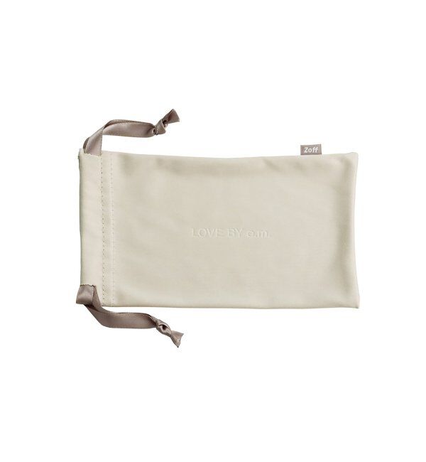  「【LOVE BY e.m.コラボ】&ldquo;scent&rdquo; ｜ウェリントン型フレーム｜Zoff｜LOVE BY e.m. レンズ交換券付」|メガネ|