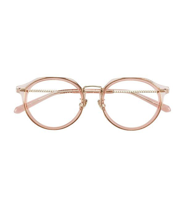  「【LOVE BY e.m.コラボ】&ldquo;culet&rdquo;｜クラウンパント型｜Zoff｜LOVE BY e.m. レンズ交換券付」|メガネ|