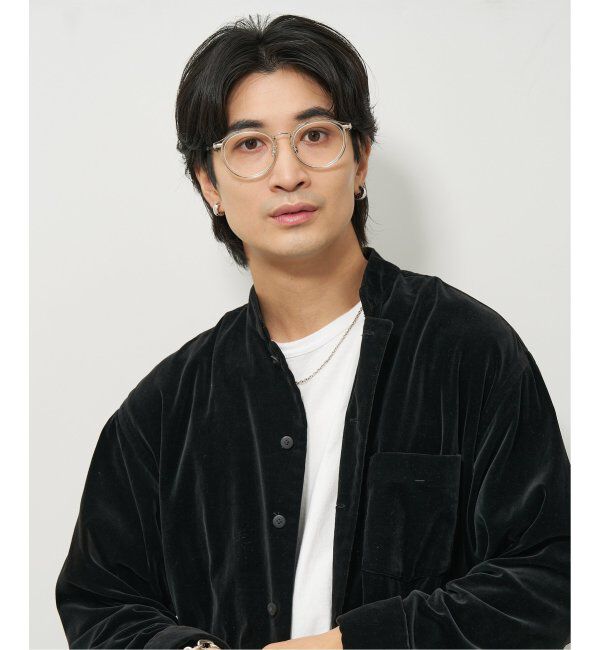  「【LOVE BY e.m.コラボ】&ldquo;culet&rdquo;｜クラウンパント型｜Zoff｜LOVE BY e.m. レンズ交換券付」|メガネ|