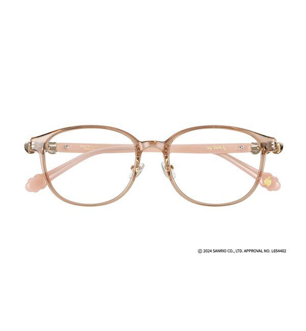  「Zoff｜Sanrio Characters マイメロディモデル レンズ交換券付」|メガネ|