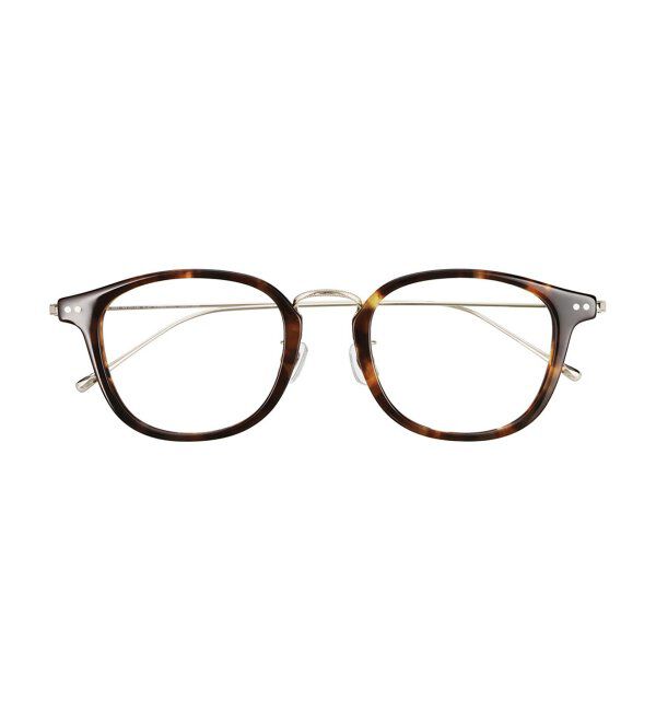  「Zoff｜メガネ｜高級感 チタン｜Made in JAPAN （メイドインジャパン） レンズ交換券付」|メガネ|茶系デミ