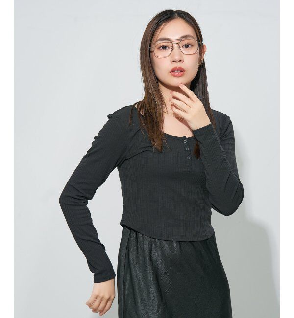  「ウエリントン型メガネ｜読書 レディース 女性用 大人可愛い 大理石｜Zoff｜CHIC レンズ交換券付」|メガネ|