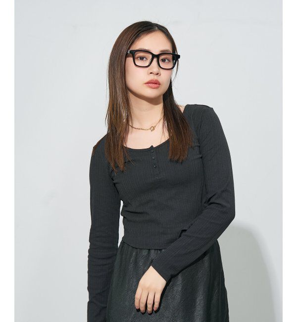  「ウエリントン型メガネ｜読書 レディース 女性用 大人可愛い 大理石｜Zoff｜CHIC レンズ交換券付」|メガネ|