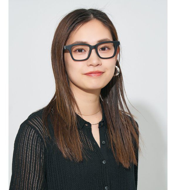  「ウエリントン型メガネ｜読書 レディース 女性用 大人可愛い 大理石｜Zoff｜CHIC レンズ交換券付」|メガネ|