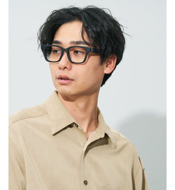  「ウエリントン型メガネ｜読書 レディース 女性用 大人可愛い 大理石｜Zoff｜CHIC レンズ交換券付」|メガネ|