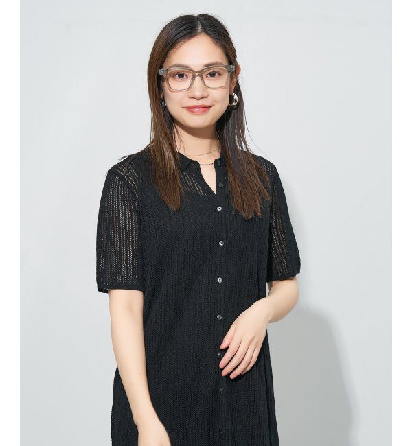  「ウエリントン型メガネ｜読書 レディース 女性用 大人可愛い 大理石｜Zoff｜CHIC レンズ交換券付」|メガネ|