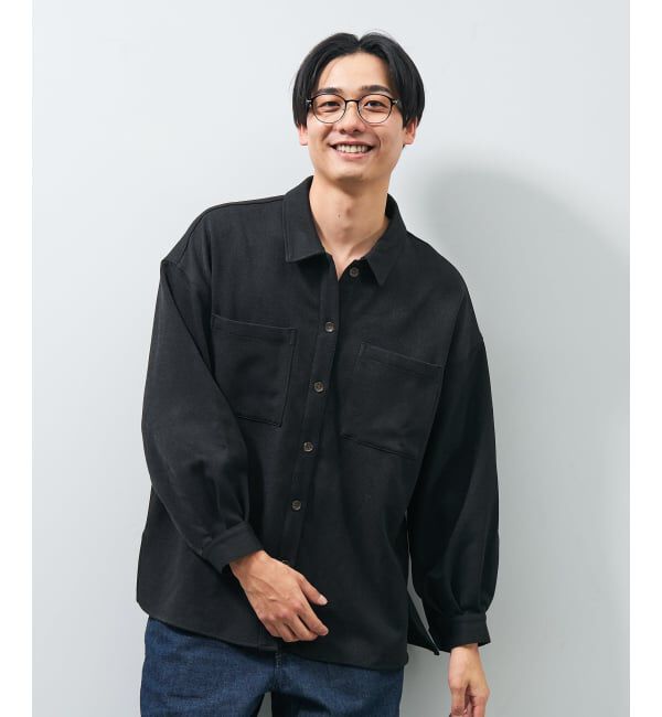  「 ボストン型 メガネ | レザー調、ラバーテンプル Zoff  レンズ交換券付 レンズ交換券付」|メガネ|