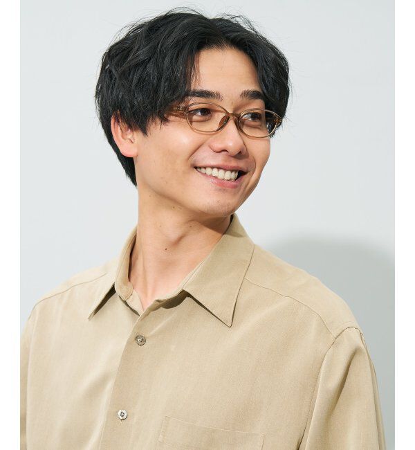  「オーバル型 メガネ | 大人可愛い 伊達メガネ レディース レンズ交換券付」|メガネ|