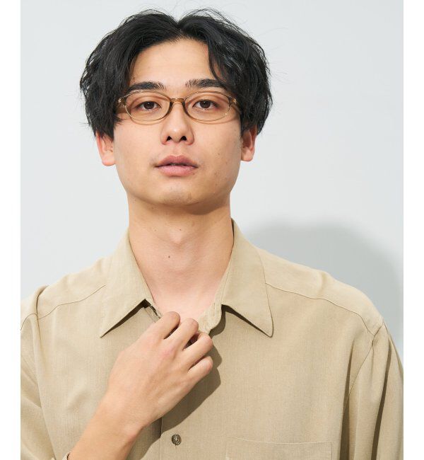  「オーバル型 メガネ | 大人可愛い 伊達メガネ レディース レンズ交換券付」|メガネ|