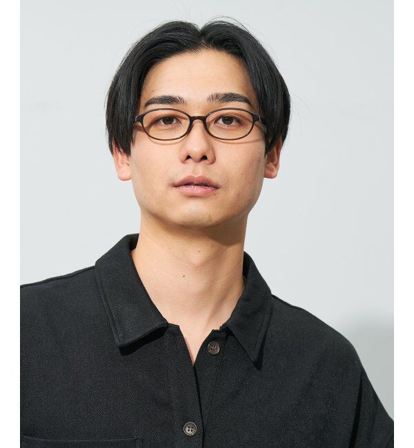  「オーバル型 メガネ | 大人可愛い 伊達メガネ レディース レンズ交換券付」|メガネ|